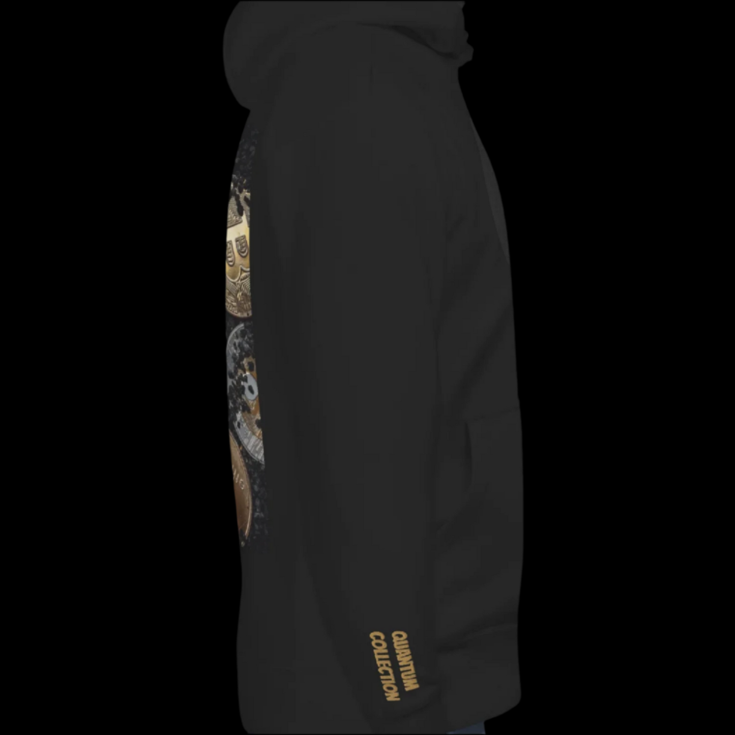 Elev8minds Quantum Coins Adult Unisex Hoodie