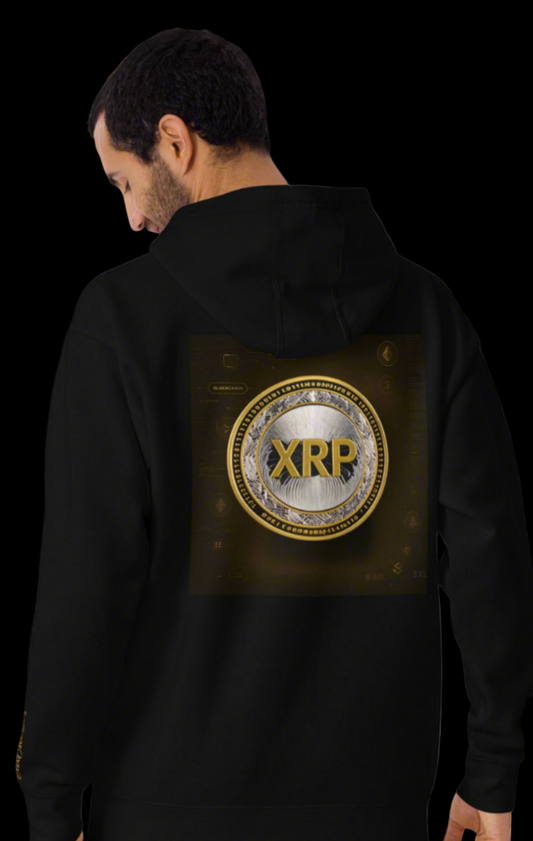 Elev8minds Quantum XRP Adult Unisex Cotton Hoodie