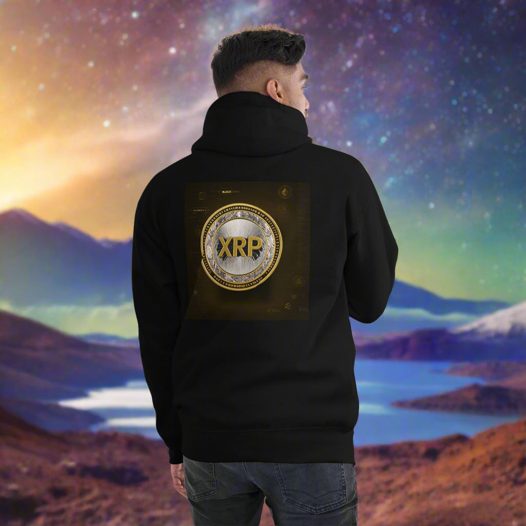 Elev8minds Quantum XRP Adult Unisex Cotton Hoodie